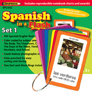 Spanish in a flash set 1