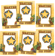 Wanted star student frames accents