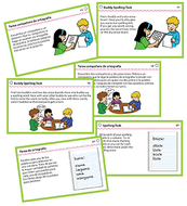 Spelling center task cards gr 2  and up