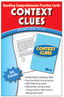 Context clues practice cards  reading levels 5.0-6.5