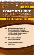 Quick flip reference for common  core state standards gr 7
