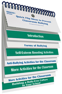 Quick flip ideas to prevent  classroom bullying