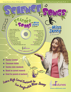 Science songs with miss jenny &  friends cd book set