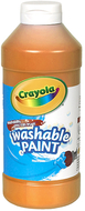 Crayola washable paint 16oz orange