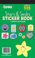 Sticker book stars and smiles