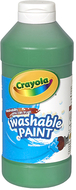 Crayola washable paint 16 oz green