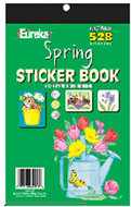Sticker book spring 528/pk