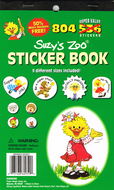 Sticker book suzys zoo 804 pk