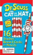 Cat in the hat pencil toppers