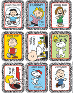 Stickers peanuts characters