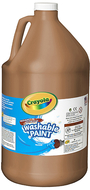 Washable paint gallon brown