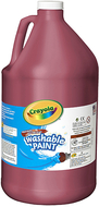 Washable paint gallon red