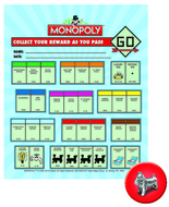 Monopoly mini reward chart