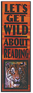 Bookmarks wild about reading