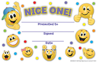 Emoticons recognition awards