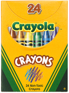 Crayola regular size crayon 24pk