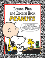 Peanuts lesson plan and record book