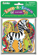 Lace and learn - safari animals
