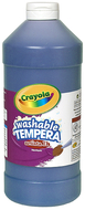 Artista ii tempera 32 oz blue  washable paint