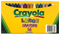 Crayola large size crayon 16pk