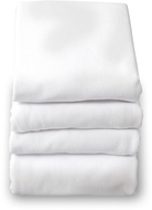 Safefit white compact elastic  fitted sheet