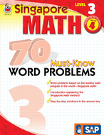 Singapore math level 3 gr 4 70 must  know word problems
