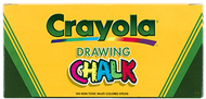 Crayola art chalk 144 sticks asst  colors lift lid box