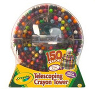 150 ct telescoping crayon tower