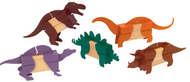 Block mates dinosaurs