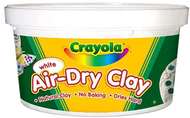 Crayola air dry clay 2.5 lbs white