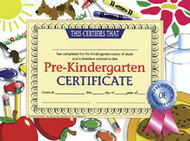 Certificates pre-kindergarten 30/pk  8.5 x 11