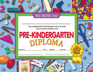 Pre-kindergarten diploma
