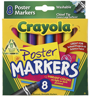 Crayola 8ct poster markers