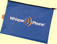 Whisperphone deluxe storage pk/12  pouch classpk