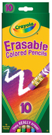 Erasable colored pencils 10 color  set