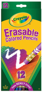 Erasable colored pencils 12 ct