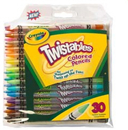 Crayola twistables 30 ct colored  pencils