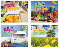 Abcs alphabet books set of all 4