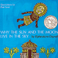 Why the sun & the moon live in the  sky