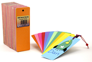 Bookmarks 2 x 6 asstd colors 500