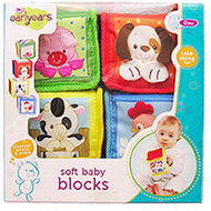 Soft baby blocks