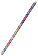 Decorated pencils tie dye glitz 1dz  asst