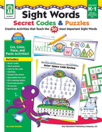 Sight words secret codes & puzzles  book age 5+