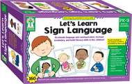Sign language wt cards