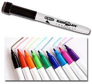 Student markers with erasers 10pk  assorted colors
