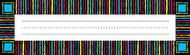 Remember me desk tags neon stripes