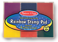 Rainbow stamp pad