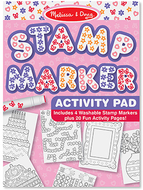 Stamp marker activity pad pink