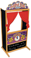 Deluxe puppet theater