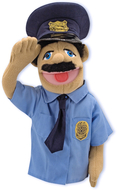 Police officer puppet